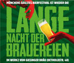 Giesinger Bräu lädt zur "Langen Nacht der Brauereien". (Bild: Brauerei)
