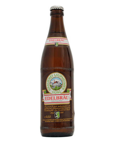 Günz Edelbräu, die Biermarke des Brauereigasthofs Laupheimer, wird heute von der Privatbrauerei Aying hergestellt
