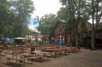 Biergarten im Zollhaus in Nürnberg