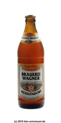 Brauerei Wagner Lagerbier ungespundet