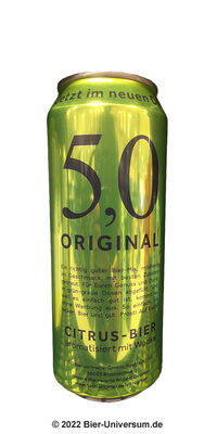 5,0 Original Citrus-Bier