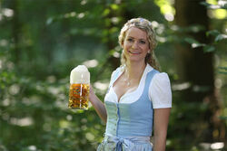 Bayerische Bierkönigin Johanna Seiler