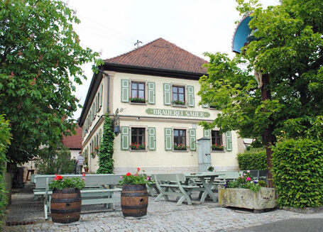 Brauerei Sauer in Roßdorf am Forst
