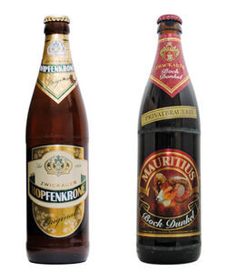 Biere der Mauritius Brauerei