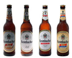 Biere der Krombacher Brauerei