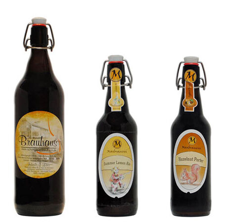 Bier von Maxbrauerei und Schongauer Brauhaus