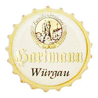 Kronkorken der Brauerei Hartmann aus Würgau