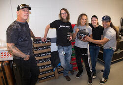 Metallica und Stone Brewing-Gründer Greg Koch 