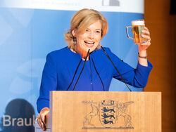 Julia Klöckner ist Botschafterin des Bieres