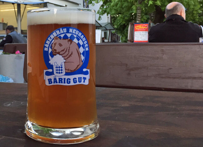 Bier von Bärenbräu in Holzheim
