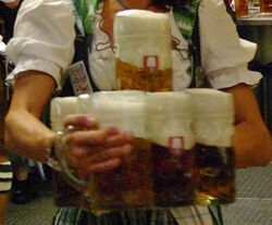 Bierpreise auf dem Münchner Oktoberfest
