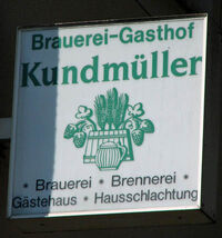 Brauerei-Gasthof Kundmüller in Viereth-Trunstadt