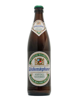 Bierflasche: Hat bei den Australian International Beer Awards (AIBA) Gold geholt: Das Kristallweißbier der Bayerische Staatsbrauerei Weihenstephan.