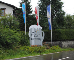 Rettenberg im Allgäu vermarktet sich als Brauereidorf.