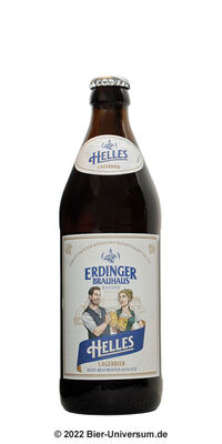Erdinger Helles-Bierflasche