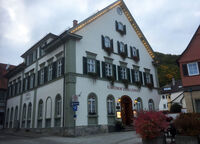 Hotel-Cafe Zum Löwen in Blaubeuren
