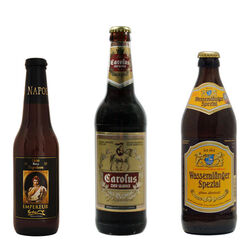 Biere des Monats: Birra Napoleon Empereur Napoleon, Binding Carolus der Starke und Wasseralfinger Spezial